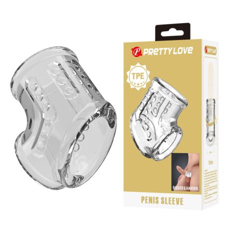 Pretty Love Penis Sleeve – Clear Pretty Love Penis Sleeve – Clear