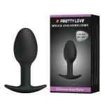 PRETTYLOVE Heavy Balls Silicone Butt Plug