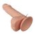 Beautiful Catoblepas 8,1 " Vibrating Dildo Flesh
