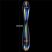 Twilight Gleam Glass Dildo- Double Delight