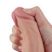 10" REAL SOFTEE Rechargeable Vibrating Dildo(Flesh)