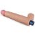 10.5" REAL SOFTEE Rechargeable Vibrating Dildo(Flesh)