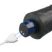 9.5" REAL SOFTEE Rechargeable Vibrating Dildo(Black)