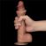 9'' Sliding Skin Pro Dual Layer Silicone Dong