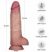 8.5'' Sliding Skin Pro II Dual Layer Silicone Dong