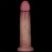 9'' Sliding Skin Pro II Dual Layer Silicone Dong