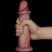 9'' Sliding Skin Pro II Dual Layer Silicone Dong