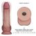 8" Vibrating Sliding Skin Pro II Silicone Dong