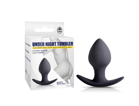 Under Night Tumbler Anal Plug with Weighted Ball II Under Night Tumbler Anal Plug with Weighted Ball II