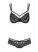 860-SET-1 2 pcs set black S/M