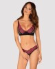 Rosenty 2-pcs crotchless set M/L