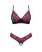 Rosenty 2-pcs crotchless set M/L
