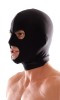 Spandex 3 Hole Hood Black Spandex 3 Hole Hood Black
