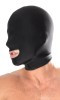Spandex Open Mouth Hood Black Spandex Open Mouth Hood Black
