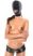 Spandex Open Mouth Hood Black Spandex Open Mouth Hood Black