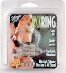 COCKRING SILICON VIBR CLEAR